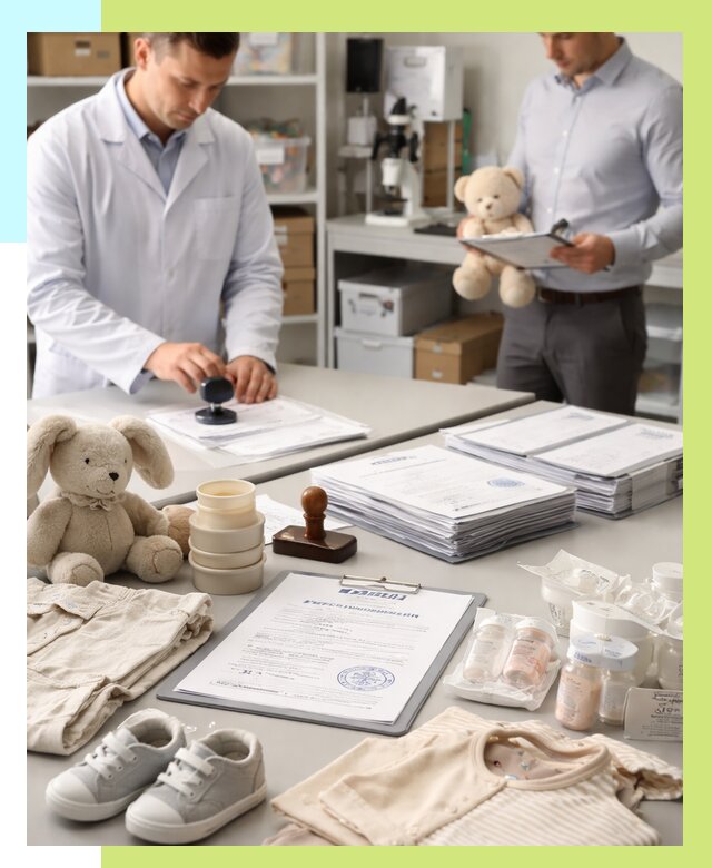 Сертификация детских товаров в Узловой от 15278 р. | Алешин-Злв