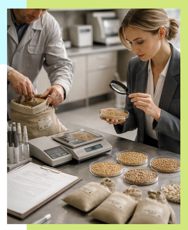 Сертификация зерна в Узловой по цене от 15278 р. | Алешин-Злв