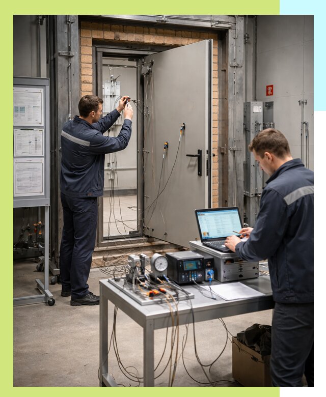 Сертификация противопожарных дверей в Узловой по ГОСТ и ТР