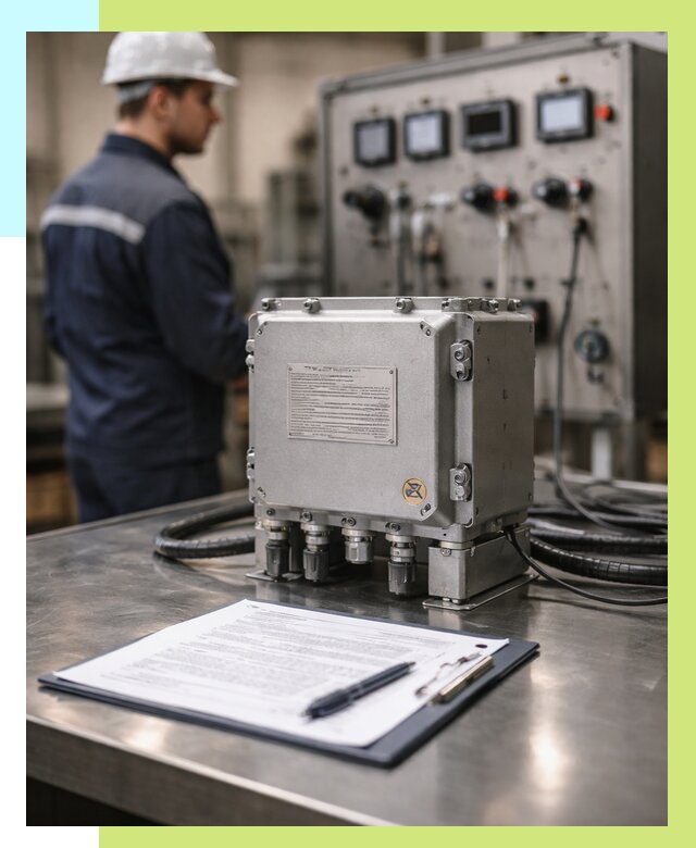 Сертификация взрывозащищенного оборудования в Узловой от 35648 р. | Алешин-Злв