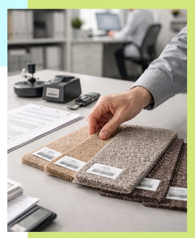 Сертификация ковролина в Узловой от 15278 р., Алешин-Злв