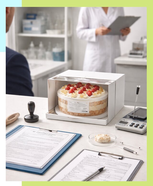 Сертификация тортов в Узловой от 9167 р. заказать | Алешин-Злв