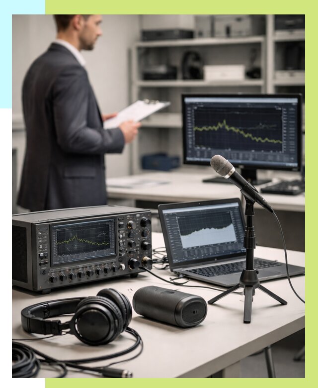 Сертификация аудиотехники в Узловой от 15278 р., Алешин-Злв