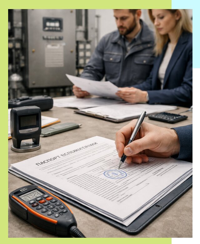 Оформление паспорта эксплуатации оборудования в Узловой