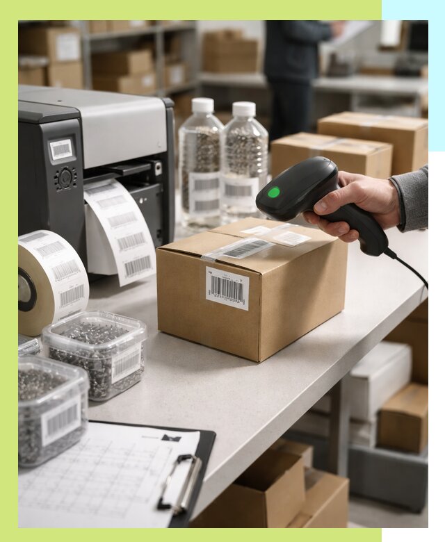 Штрихкодирование продукции и маркировка для продажи в Узловой