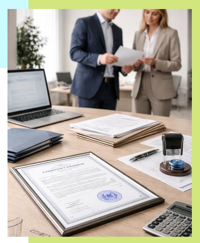 Сертификат соответствия ТР ТС в Узловой от 8657 р. | Алешин-Злв