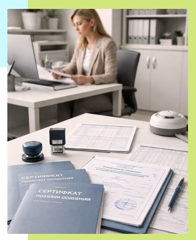 Сертификаты пожарной безопасности в Узловой от 15278 р. | Алешин-Злв