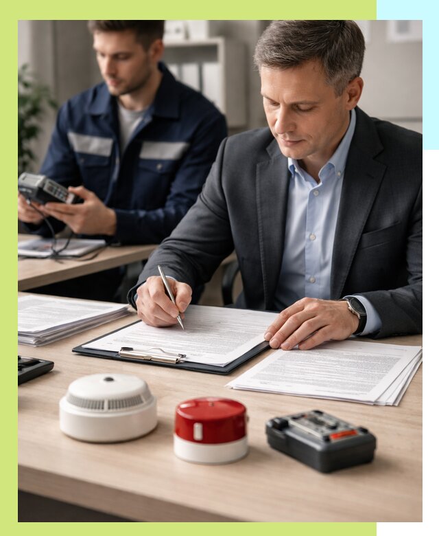 Получение добровольного пожарного сертификата в Узловой