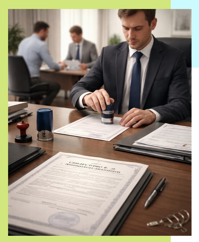 Оформление свидетельства о государственной регистрации в Узловой