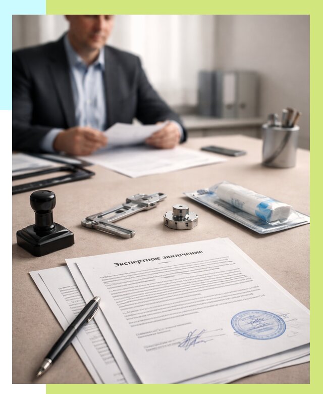 Экспертное заключение на продукцию в Узловой от 8657 р. | Алешин-Злв