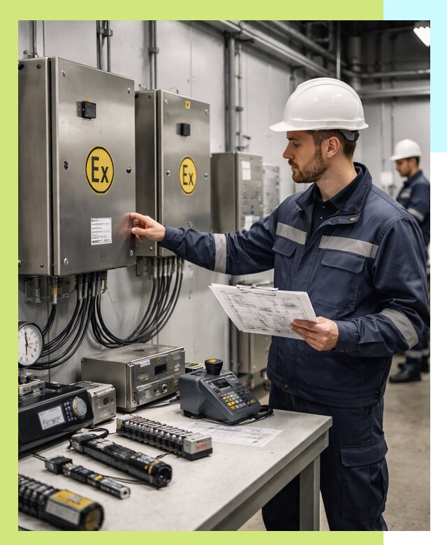 Сертификат взрывозащиты промышленного оборудования в Узловой