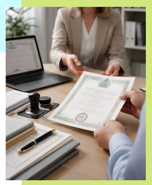 Халяль сертификат в Узловой, получить от 15278 р. | Алешин-Злв