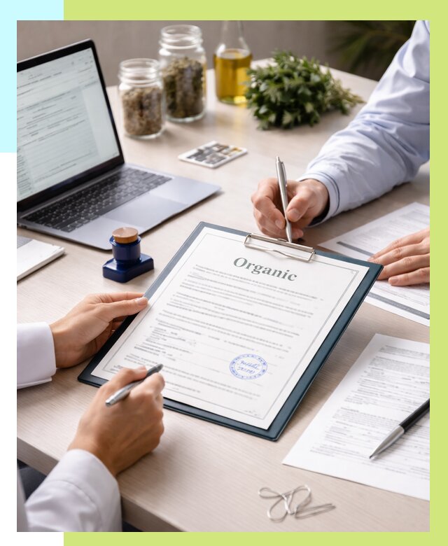 Оформление сертификат органик в Узловой от 30555 р. | Алешин-Злв