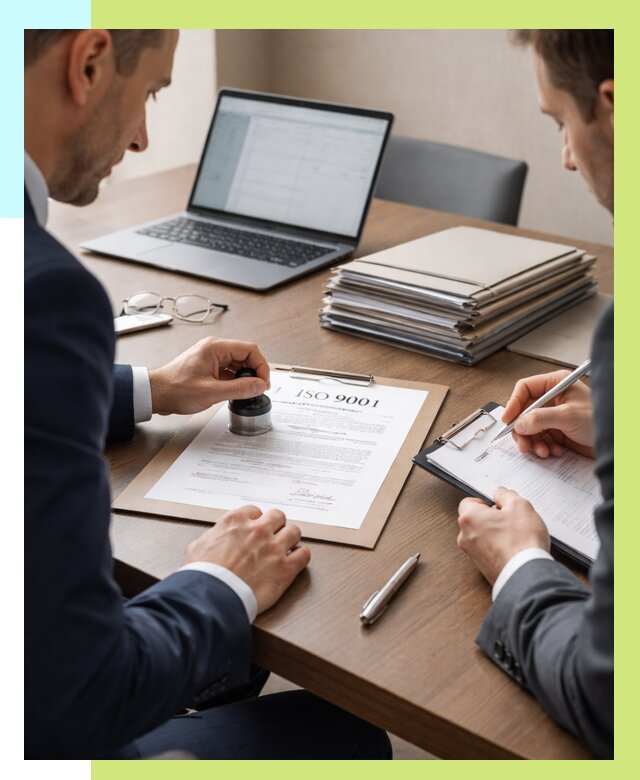 Сертификат ISO 9001 в Узловой купить от 81480 р. | Алешин-Злв