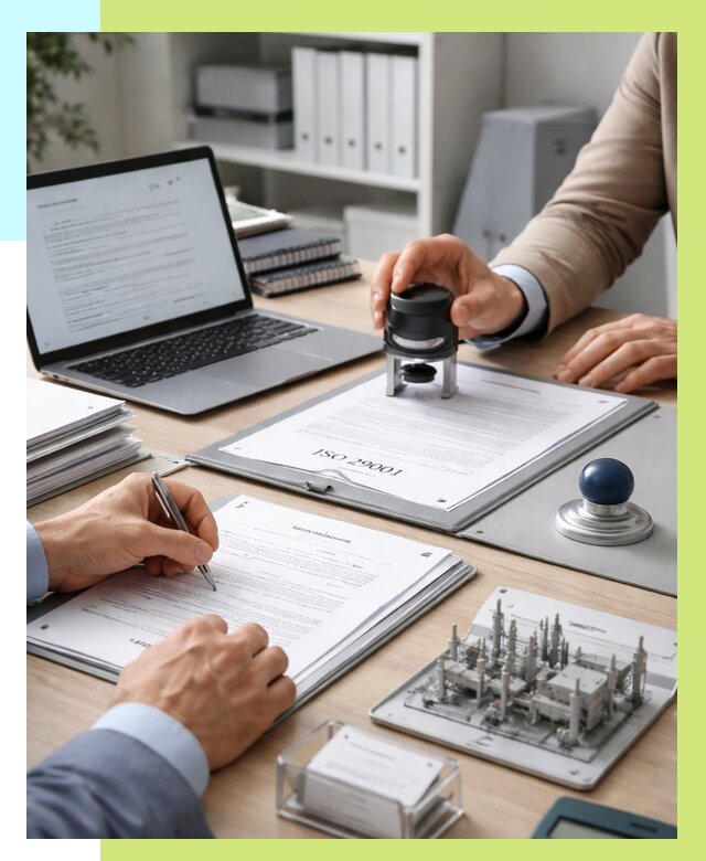 Сертификат ISO 29001 в Узловой под ключ от 76388 р. | Алешин-Злв