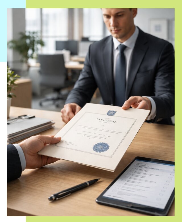 Сертификат ISO 30301 в Узловой от 35648 р. | Алешин-Злв - под ключ