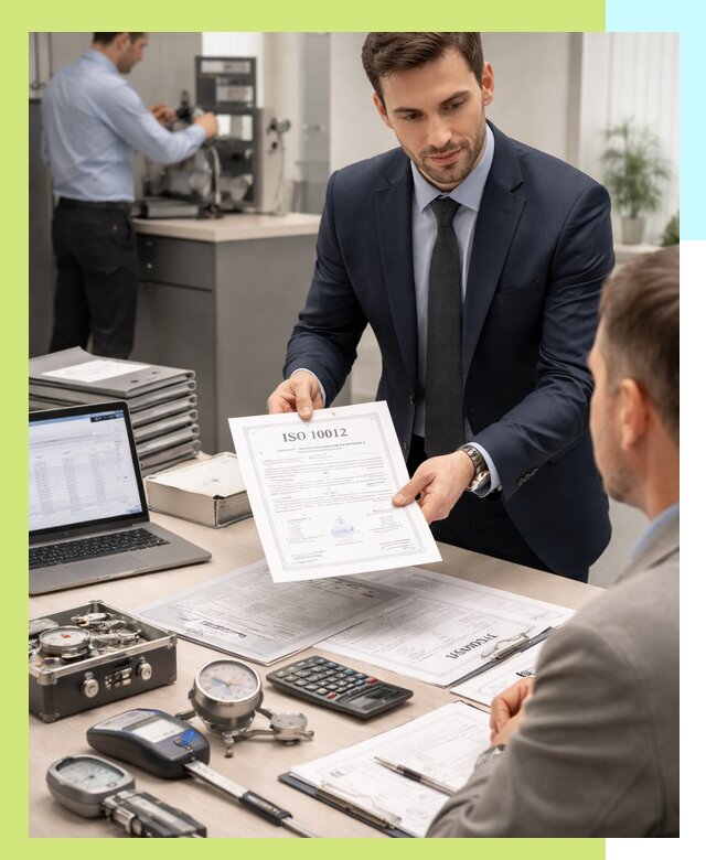 Выдача сертификата ISO 10012 по требованиям метрологии в Узловой