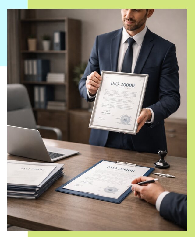 Сертификат ISO 20000 в Узловой под ключ от 122220 р., Алешин-Злв