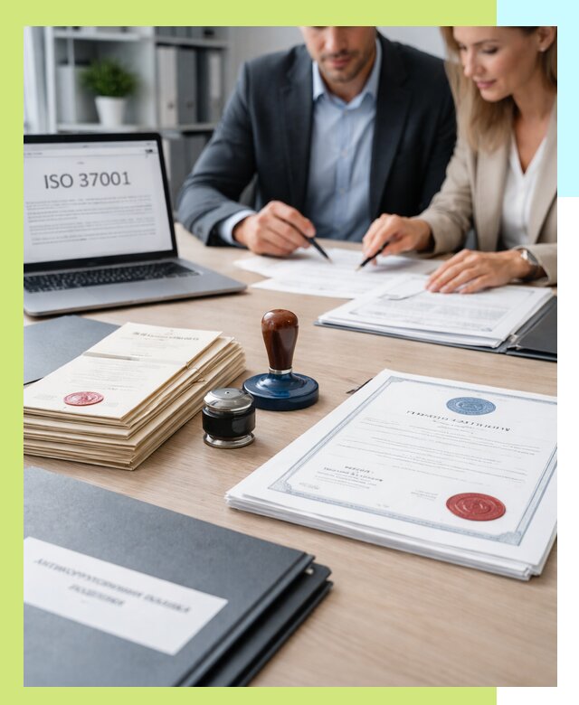 Получение сертификата ISO 37001 по системе борьбы с коррупцией в Узловой