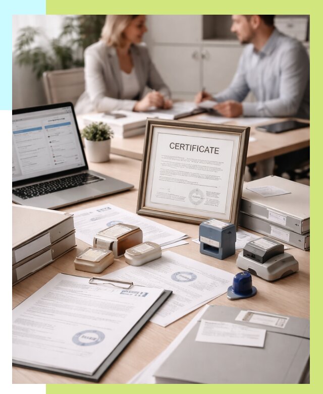 Сертификация компании в Узловой от 45833 р. | Алешин-Злв — заказ